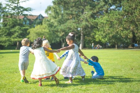 Children playing